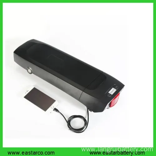 Rear Rack 48V 14ah Li Ion Ebike Lithium Battery with Ce Certification